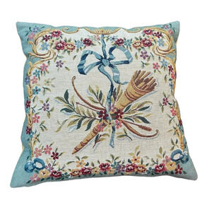Jules Pansu Paris Diane Vert French Tapestry Pillow